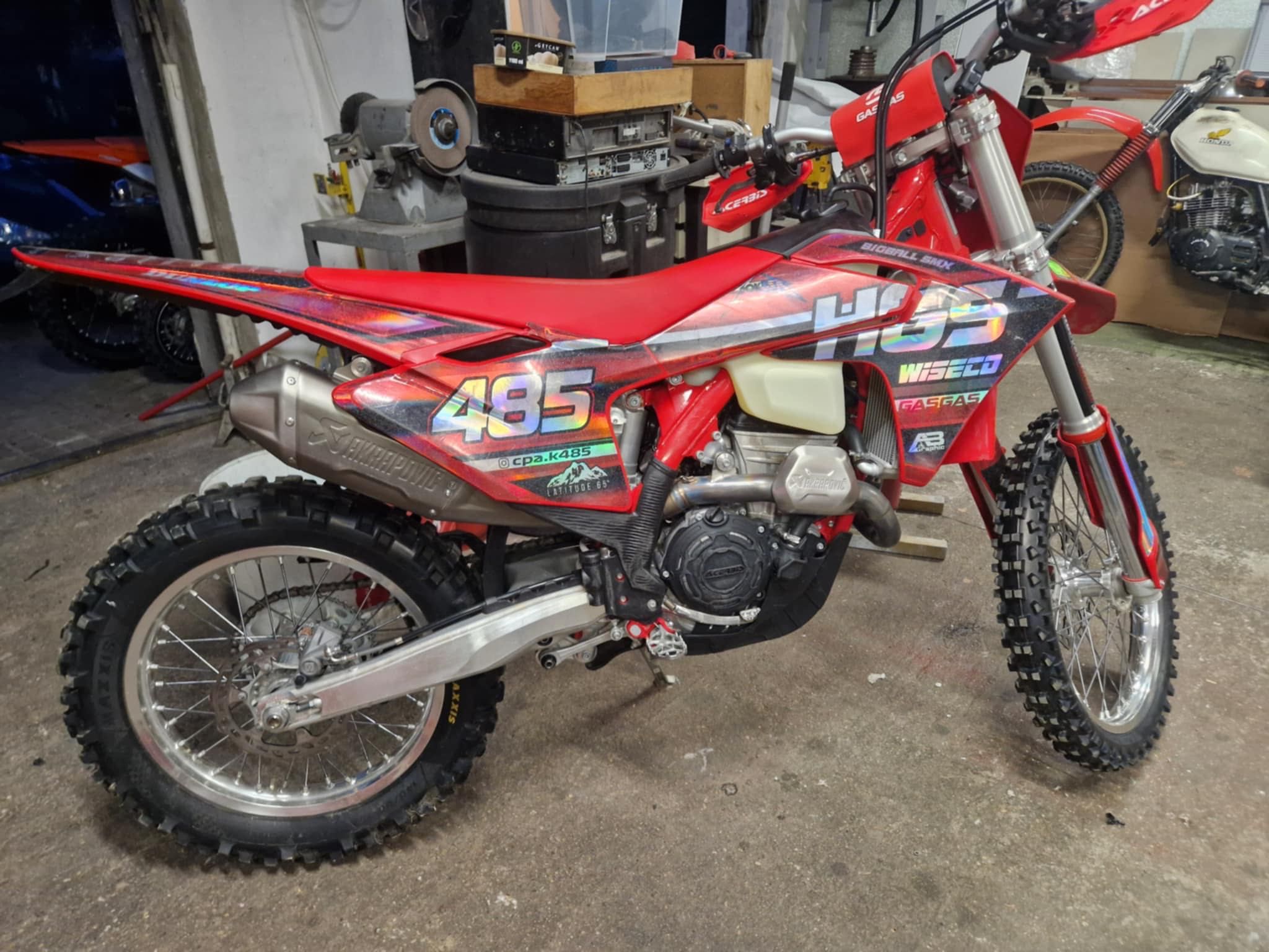 Akrapovic KTM EXC GAS GAS Husgvarna HGS