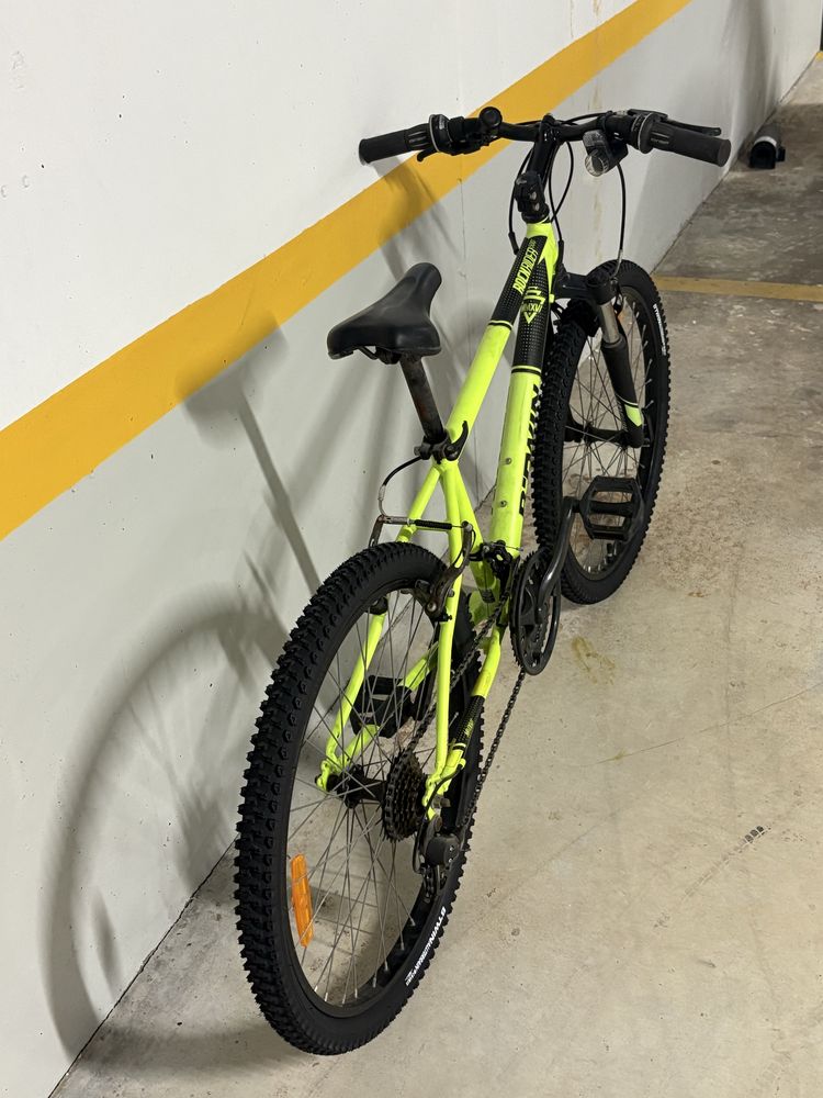 Bicicleta BTT ST 500 YELLOW RR 24”