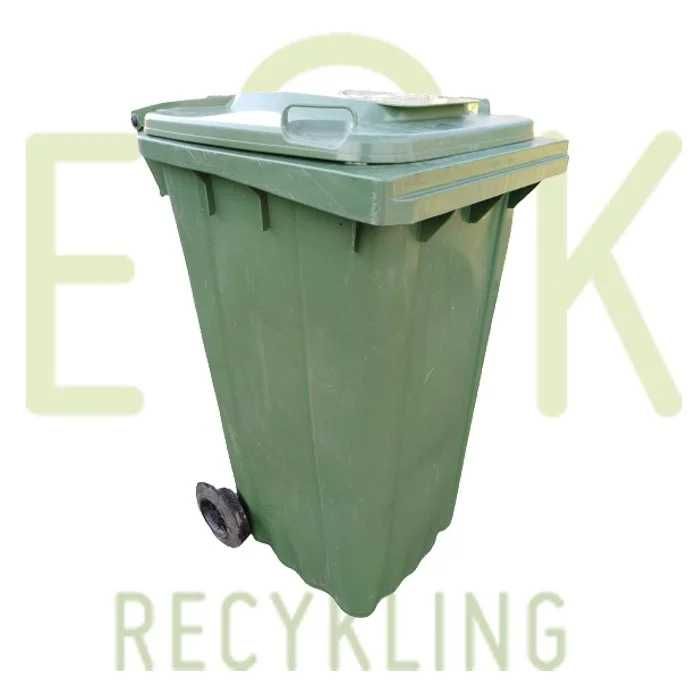 Używany pojemnik na odpady 240l niemiecki kosz na śmieci
