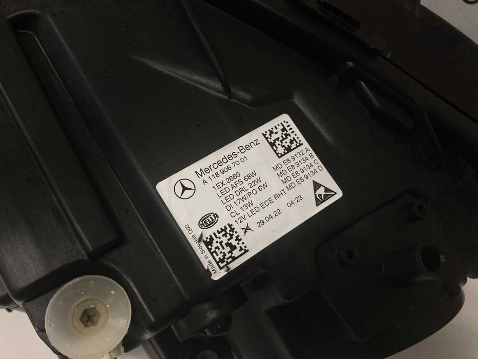 Фара Mercedes Multibeam CLA W118 Європа A1189063101 A1189067001