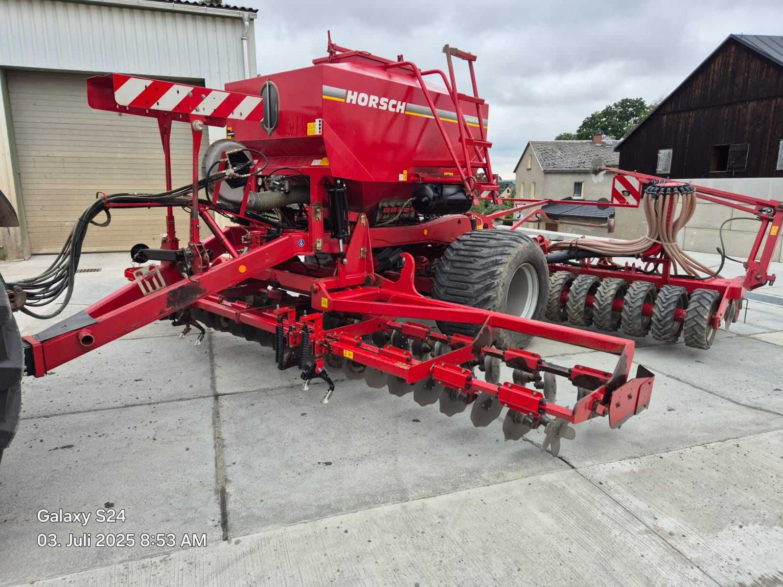Horsch DS/D6, Pronto 6 AS,  siewnik, agregat 3 DC