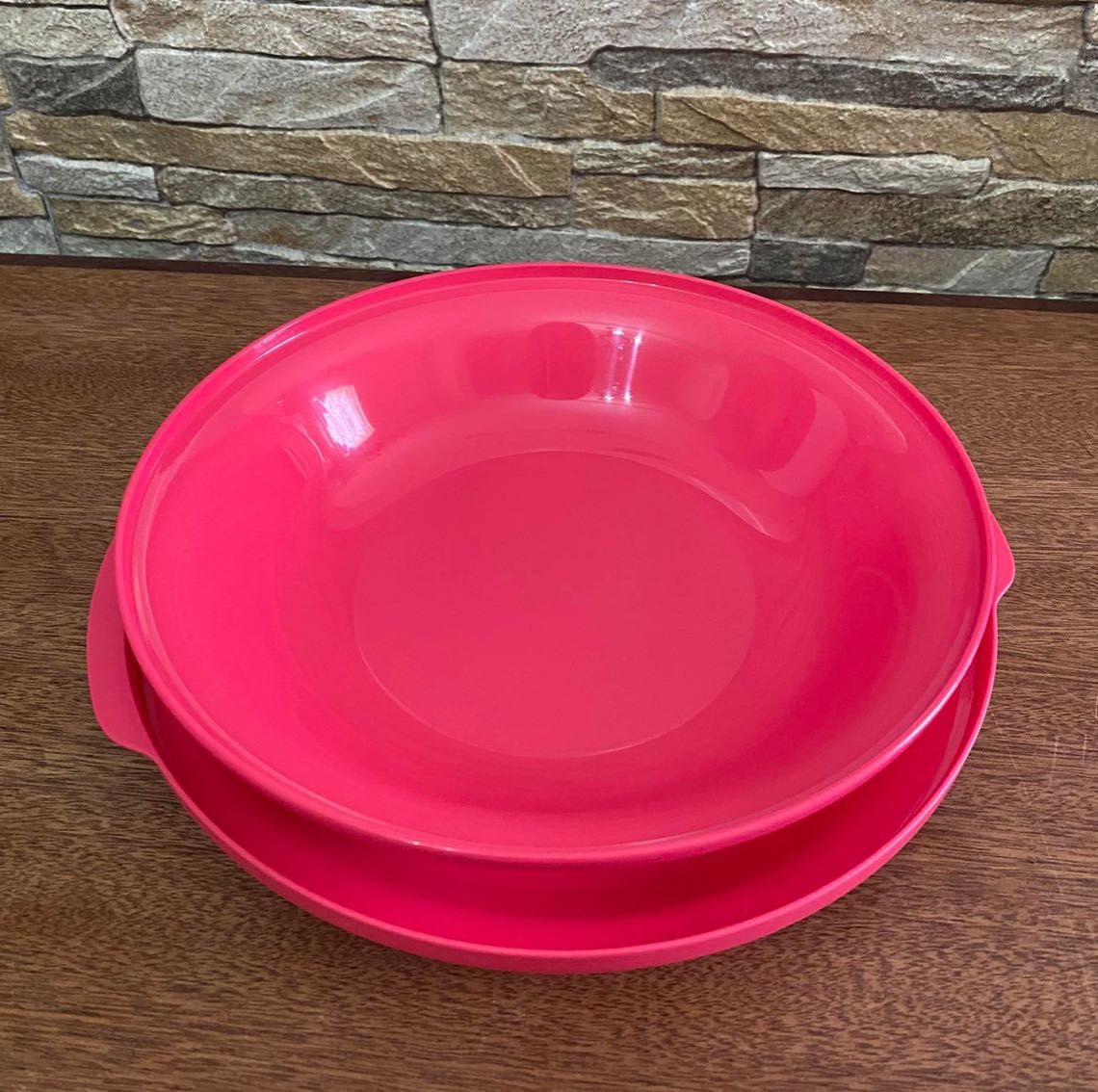 Prato Duplo Aloha Tupperware