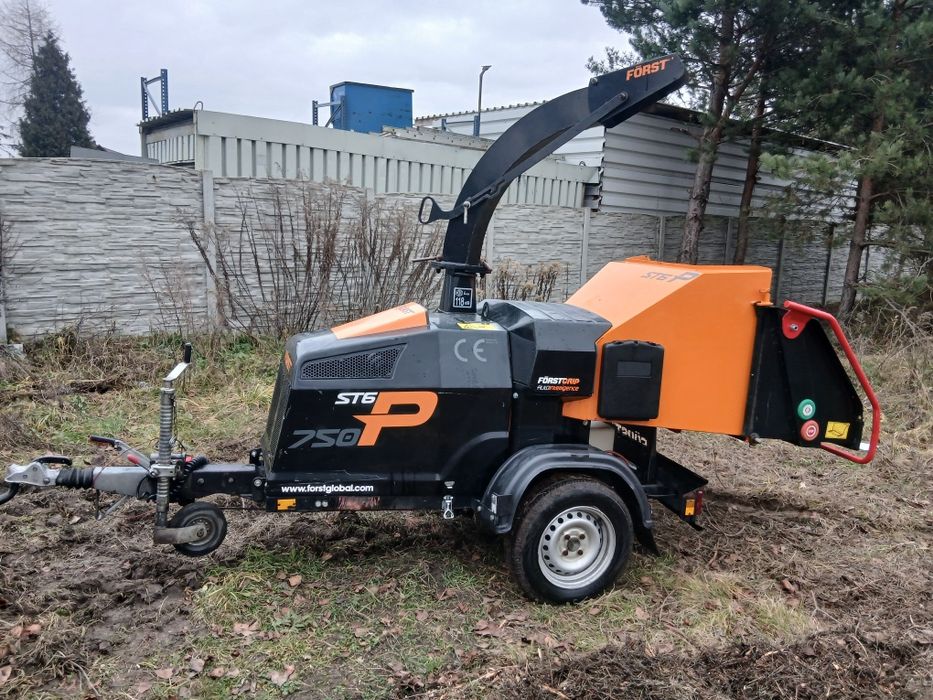 Rębak do gałęzi Forst st6 750p super stan 2017 mały przebieg 490mth