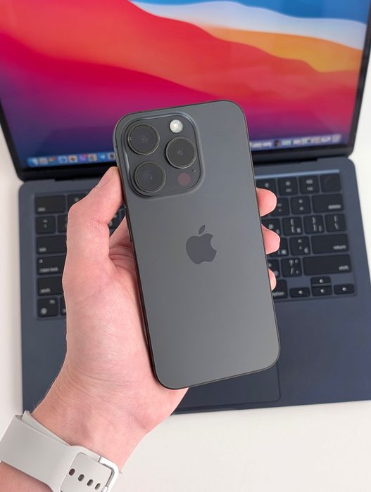 iPhone 15 Pro 256Gb Black Titanium Neverlock | Айфон 15 Про Неверлок