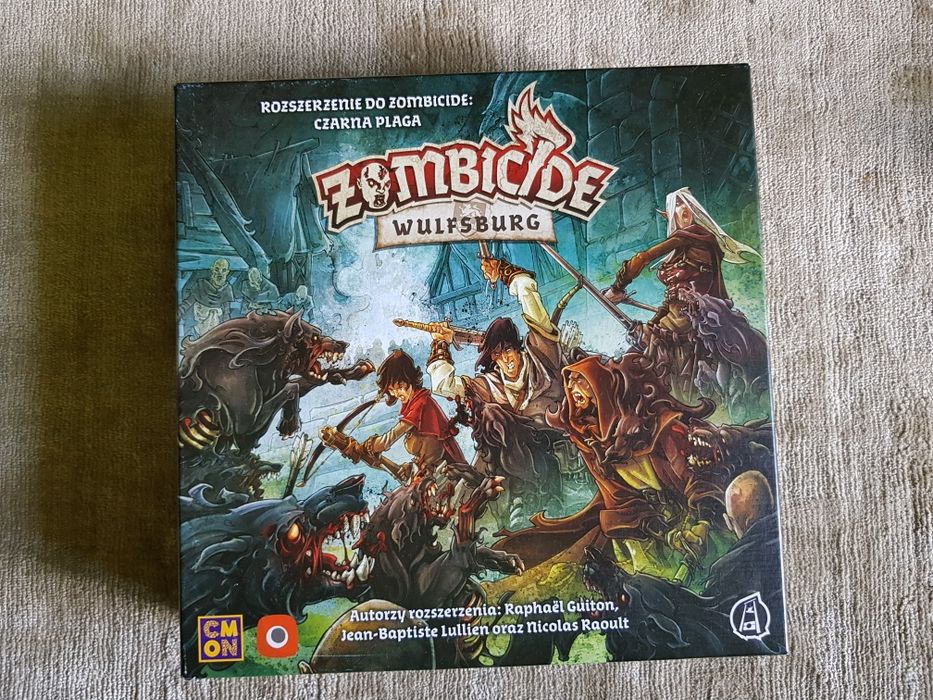 Zombiecide wulfsburg FIGURKl WILKÓW POMALOWANE