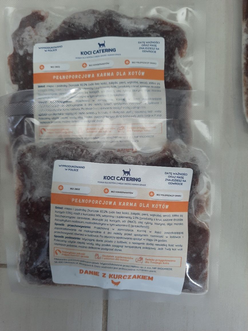 Koci catering 7 sztuk
