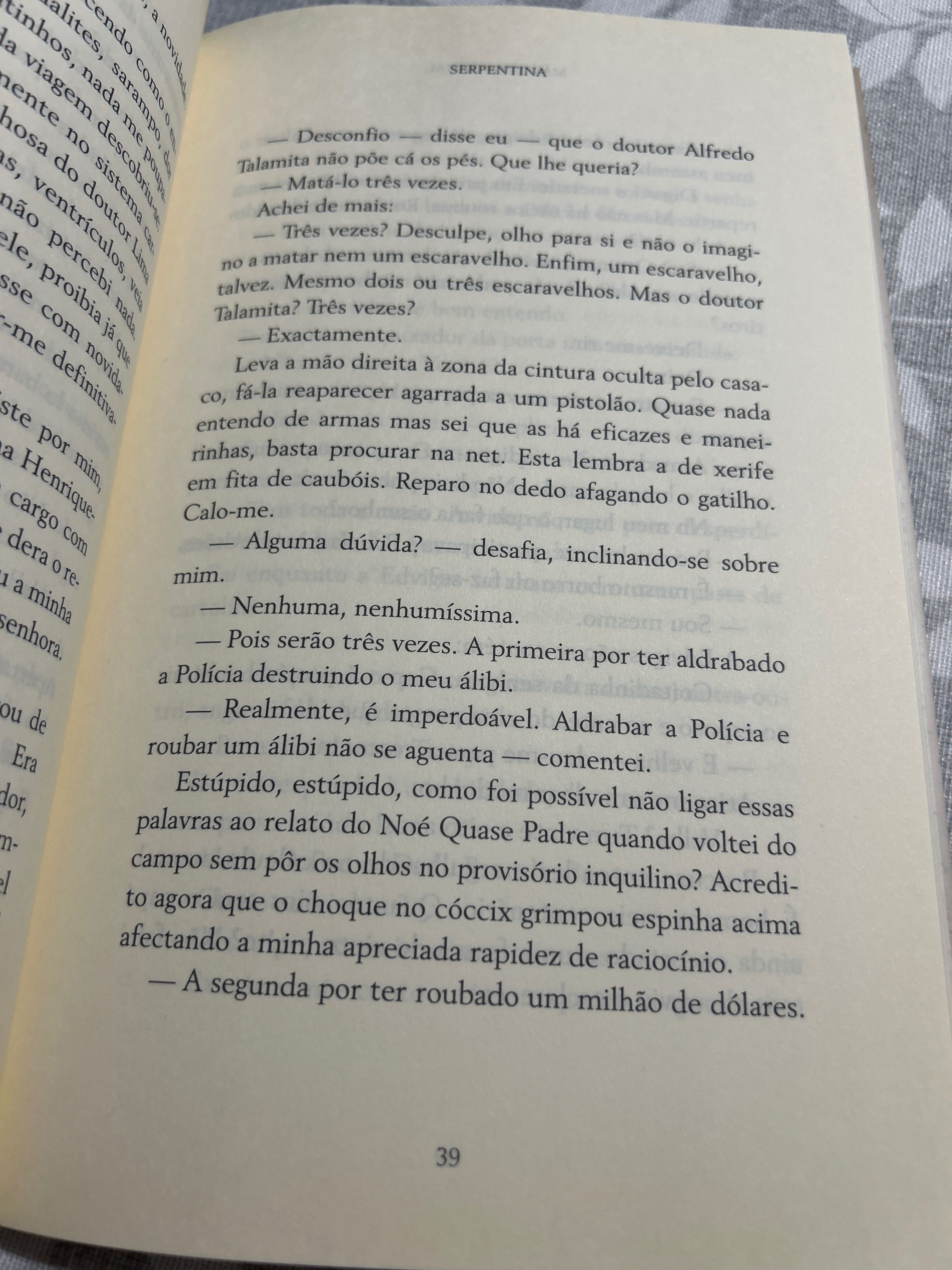 Livro Serpentina - Mário Azambujal