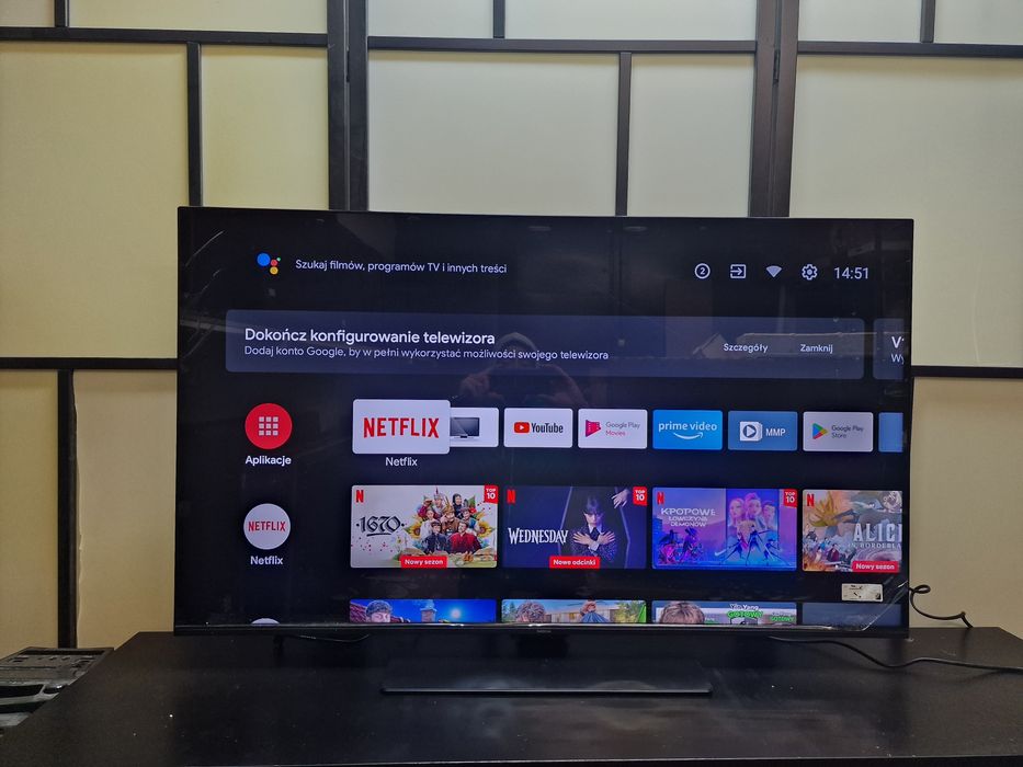 Nowy Telewizor Nokia 50cali Android 4K UHD DVB-T2 SMART WI-FI