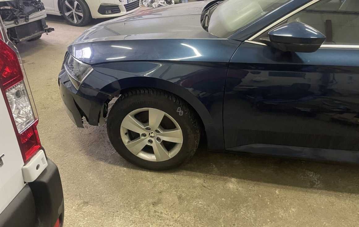 Бампер Skoda Superb III Шкода Суперб 3 на разборку шрот розборка