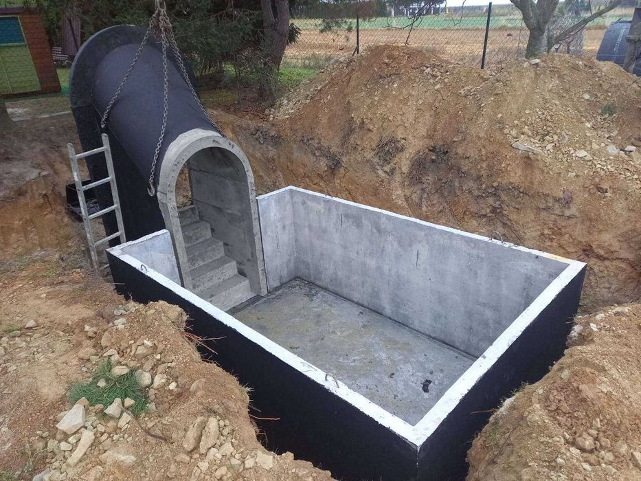 Szambo betonowe 10m3 szamba zbiorniki betonowe na deszczczówkę na wodę