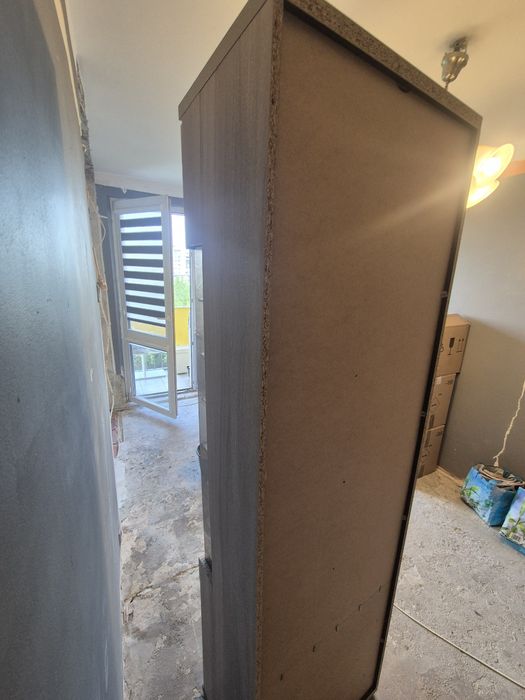 Witryna drewno szkło