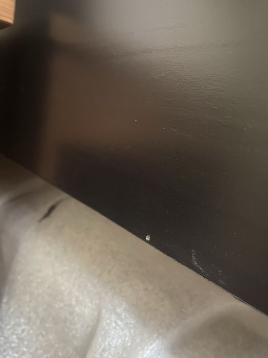 Secretária preta IKEA (ARKELSTORP)