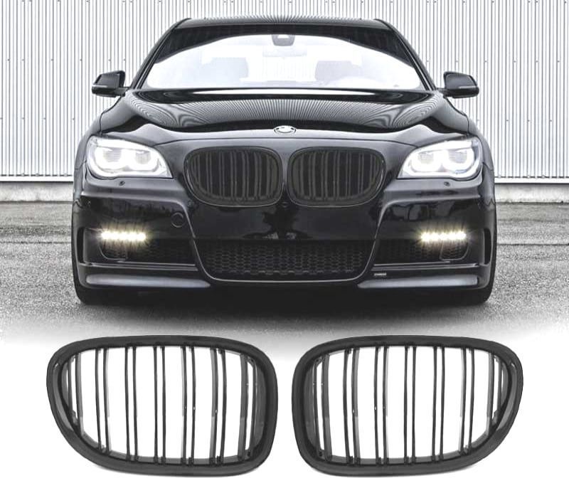 GRELHA FRONTAL BMW F01 09-15 LOOK M PRETO