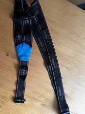 Niebieskie spodnie narciarskie Maier roz.50 z szelkami