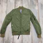 ALPHA INDUSTRIES Bomber Jacket Kurtka Damska Flyers Flek Militarna Cam