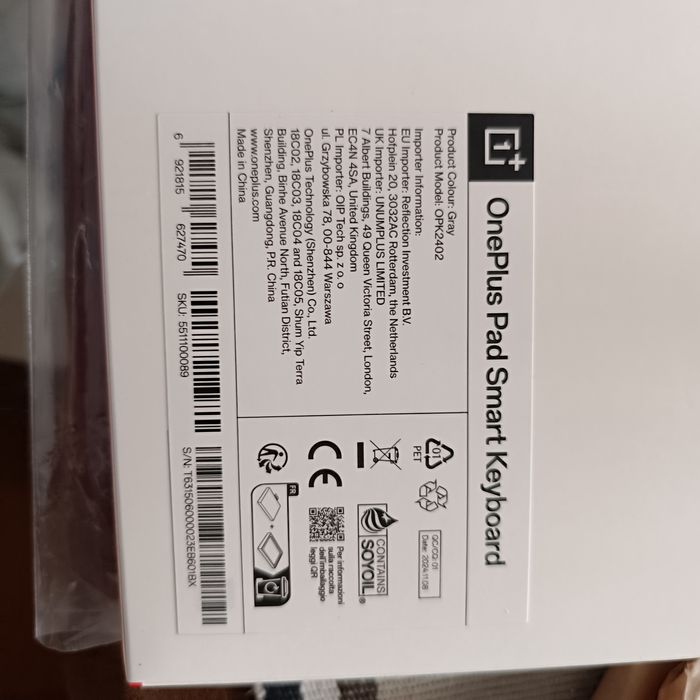 Teclado keyboard Smart pad oneplus