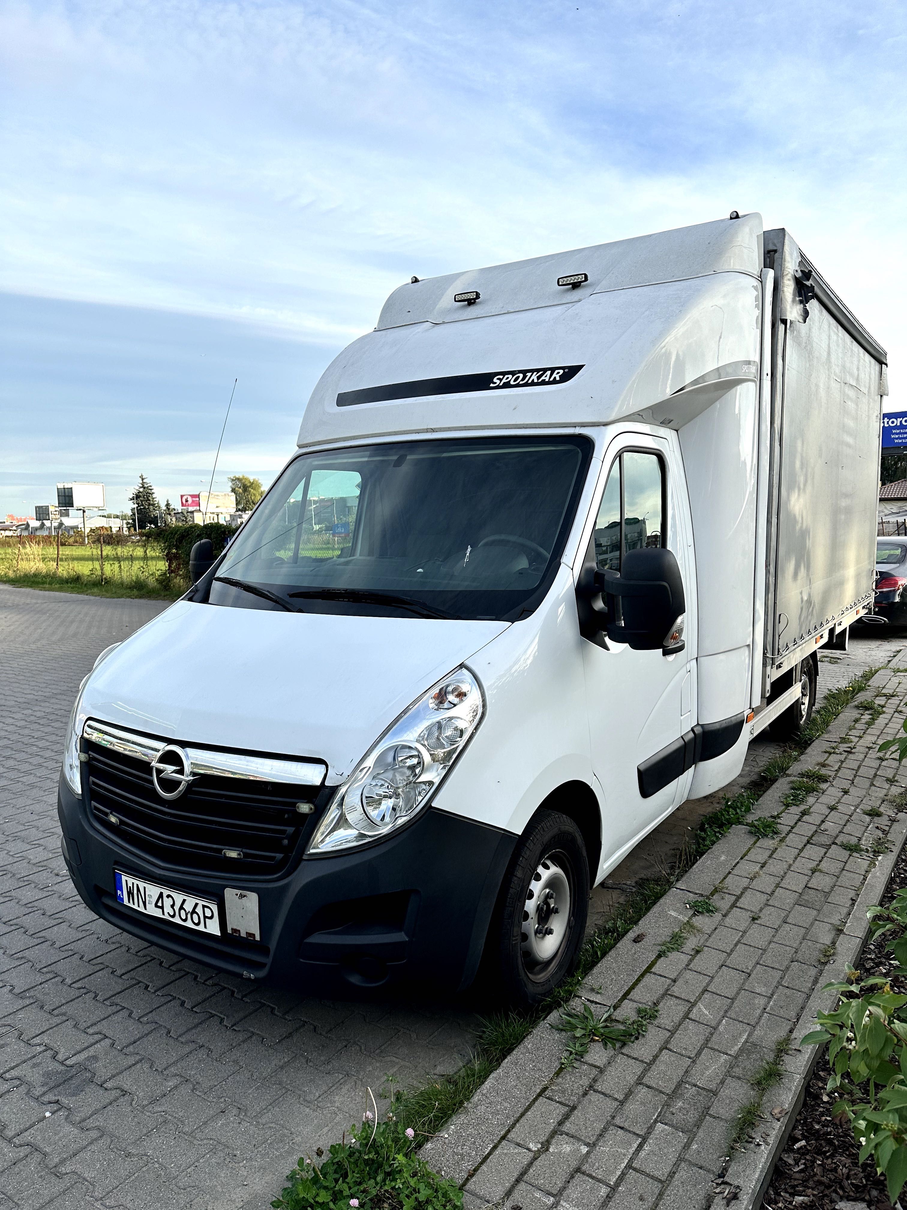 Opel Movano 2019r Bus Plandeka