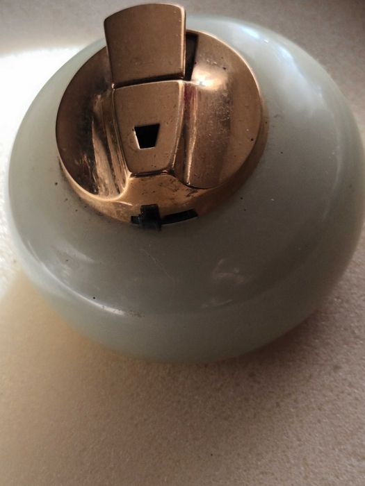 zapalniczka w onyksie jasny seledyn