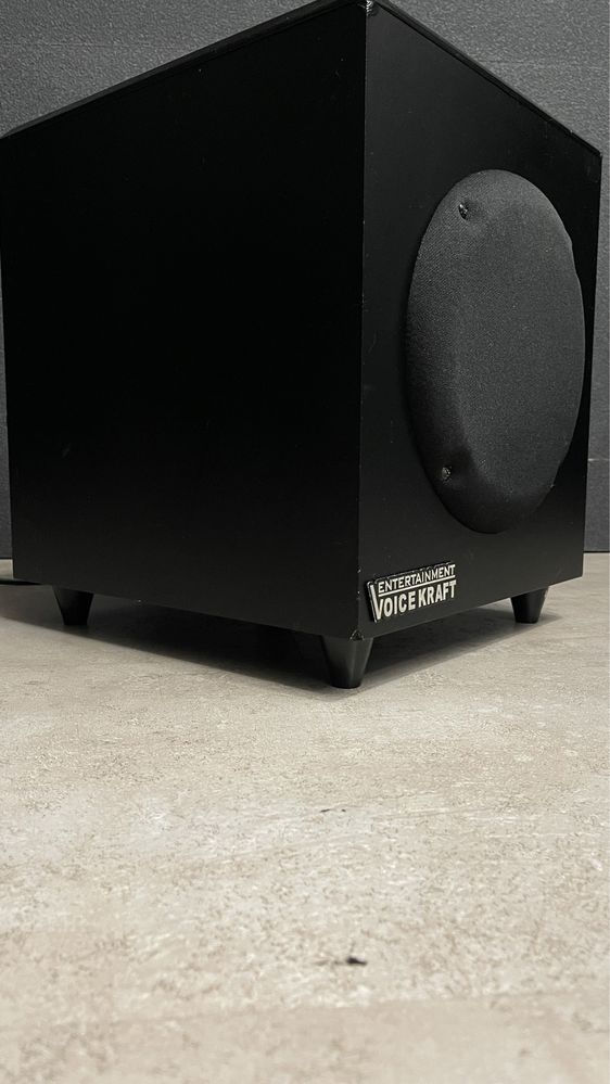 Subwoofer aktywny voice kraft vk08h20 mocny bas kino