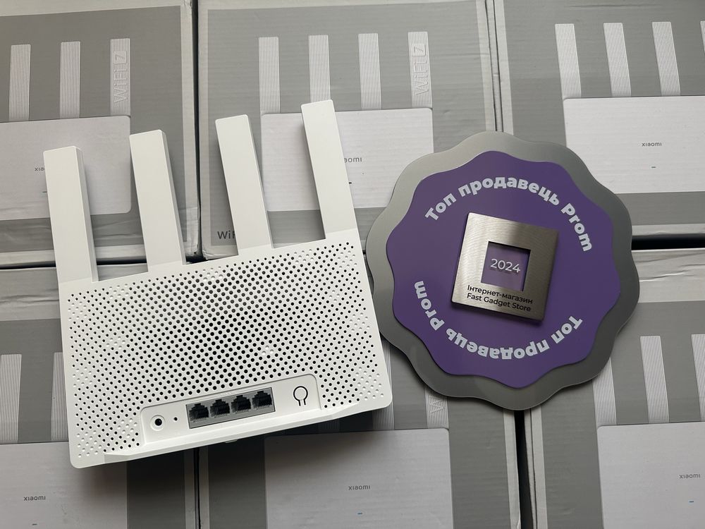Маршрутизатор Xiaomi Router BE3600 (версія CN) Швидкісний WI-FI 7