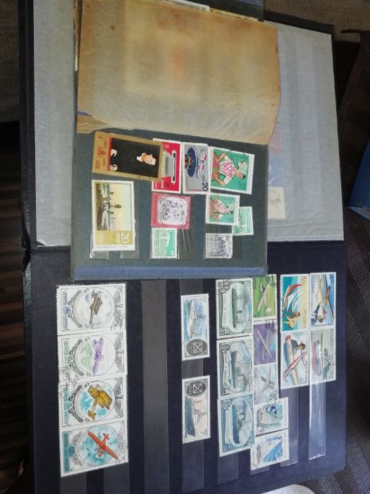 kolekcja znaczków z lat 60/70/80tych Polska i Świat