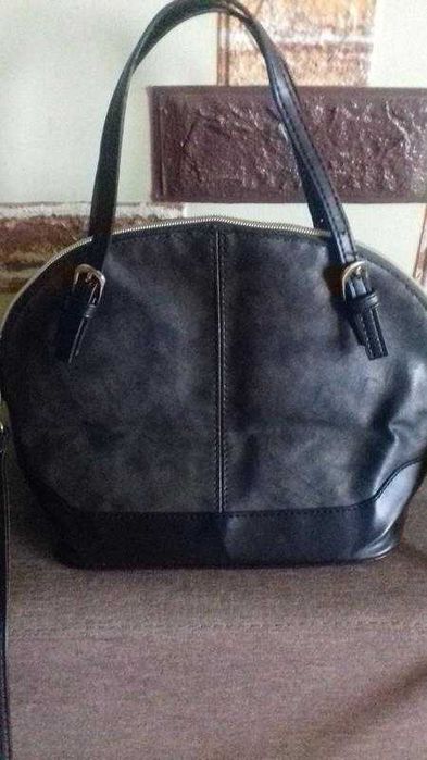сумка кож-зам на длиной ручке