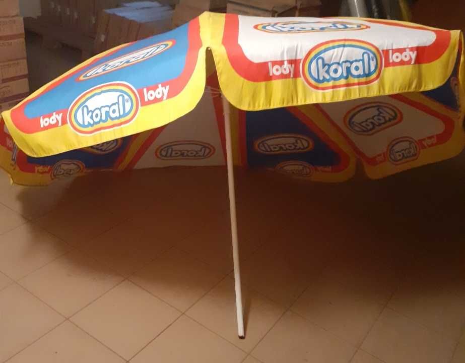 Parasol ogrodowy Algida, Koral - 7 sztuk