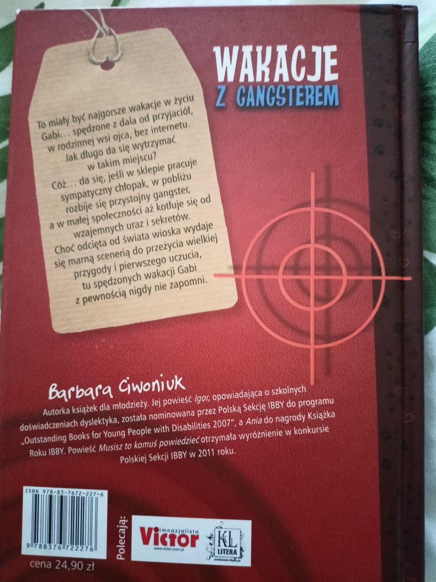 Wakacje z gangsterem - Barbara Ciwoniuk