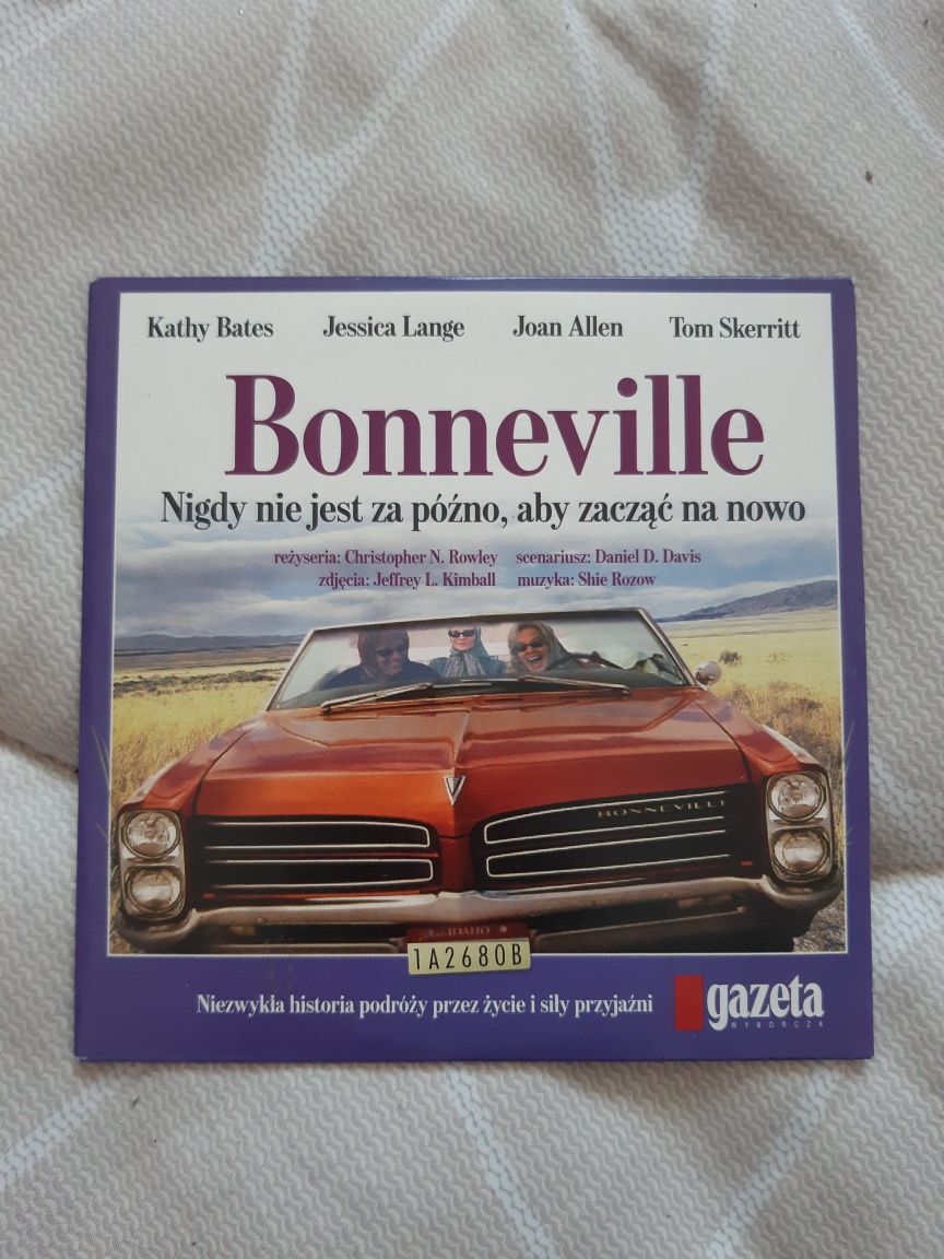 DVD z filmem Bonneville