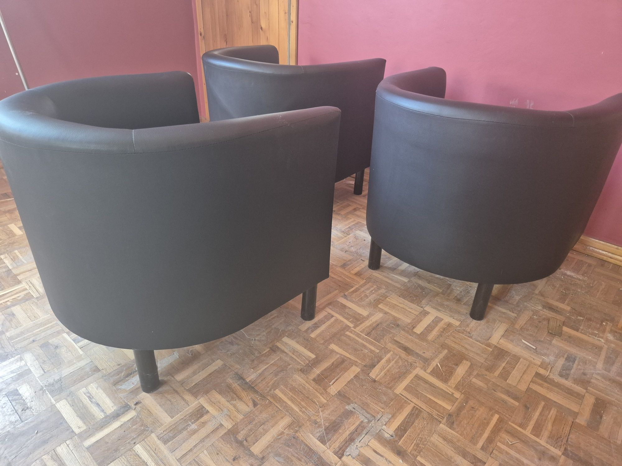 Fotele klubowe / biurowe IKEA Solsta Olarp 3szt