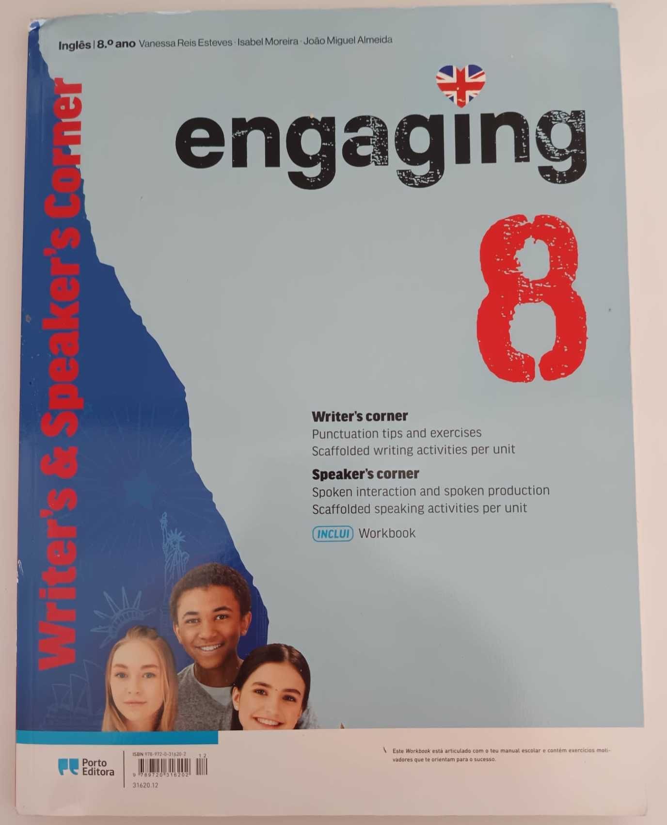 Caderno de atividades "Engaging 8"