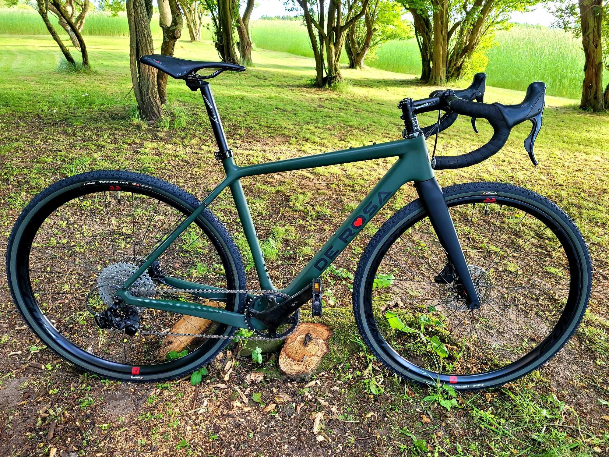 DE ROSA GRAVEL CARBON, 21200zł nowy, 2024rok, jak nowy!,najtaniej w PL