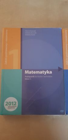 Matematyka, podręcznik dla liceów i techników,klasa 1