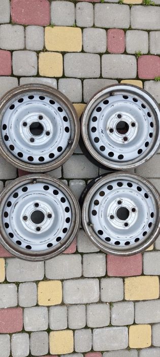 Оригінальні стальні диски r13, 4×100, Daewoo Lanos, Sens.