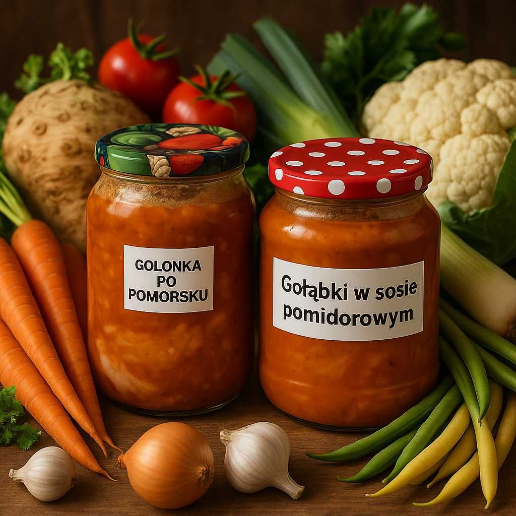 Obiady domowe wekowane w słoikach zestaw 14x0,9l z wysyłką termo