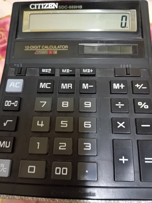 Калькулятор CITIZEN SDC 888 HB