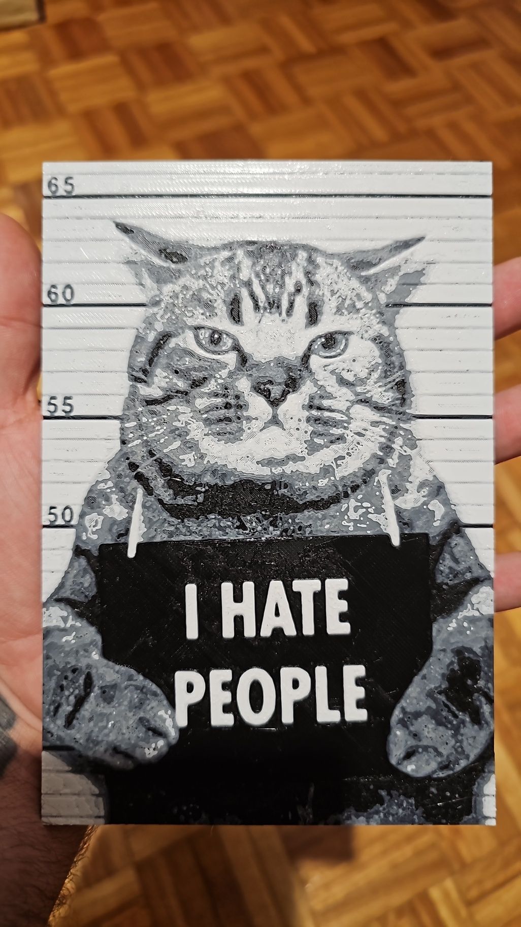 Quadro 3D hate people