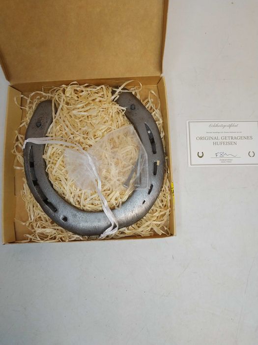 Podkowa prezent w drewnianym pudełku PURAJA