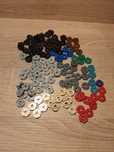 Lego 4032 plater,round 125szt