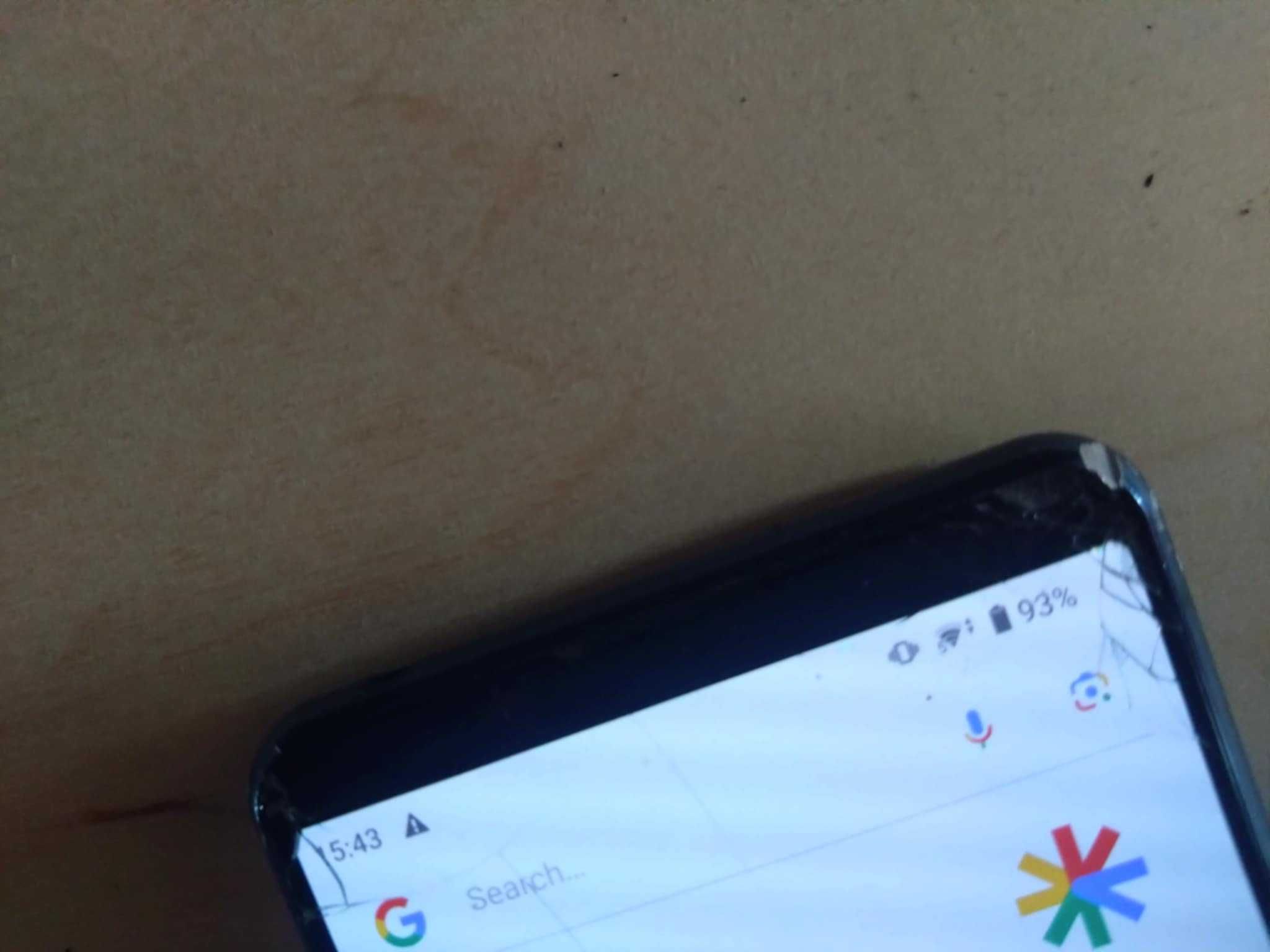 Sony Xperia 5 II - poobijana