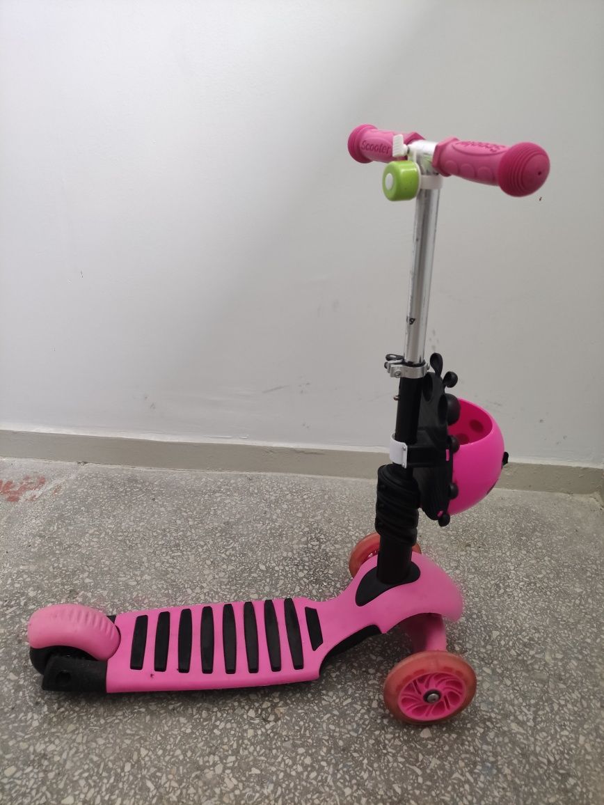 Ricokids, Buggy, hulajnoga 3w 1, hulajnoga trójkołowa, balansowa,