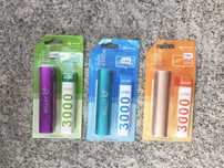 PowerBank de 3000mAh - Bateria externa pequena portátil - Várias Cores