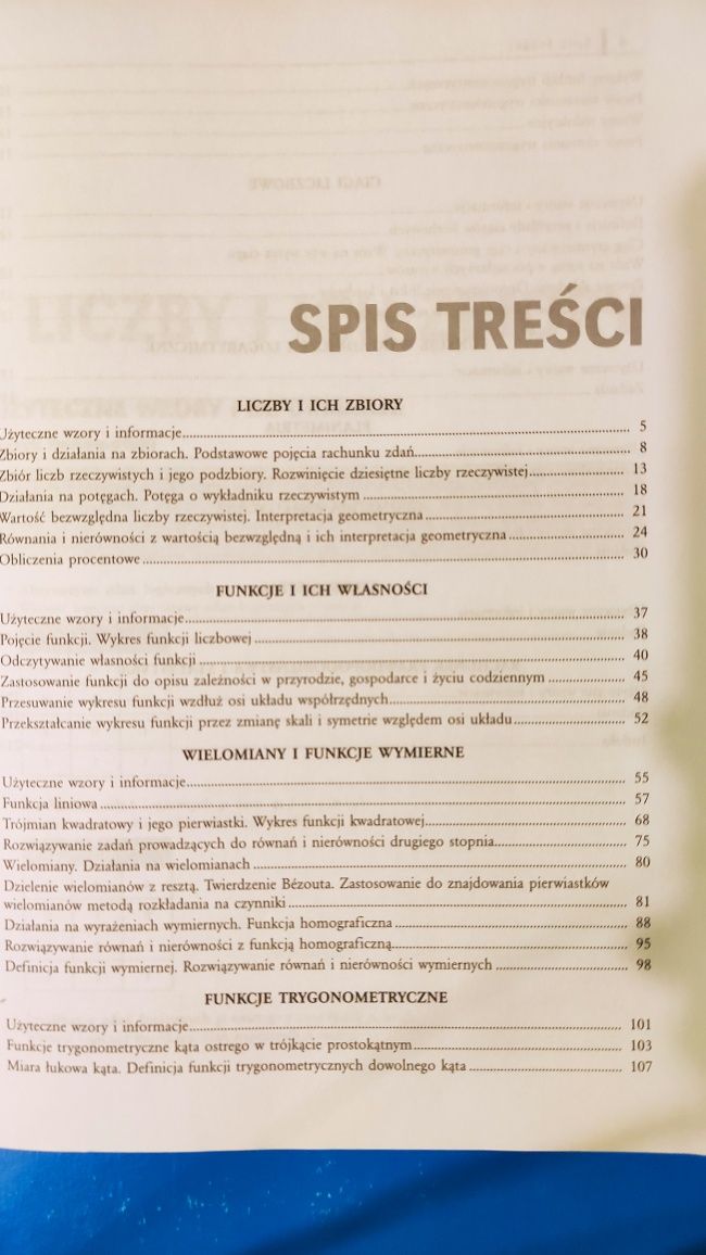 Repetytorium maturzysty Matematyka GREG vademecum zadania