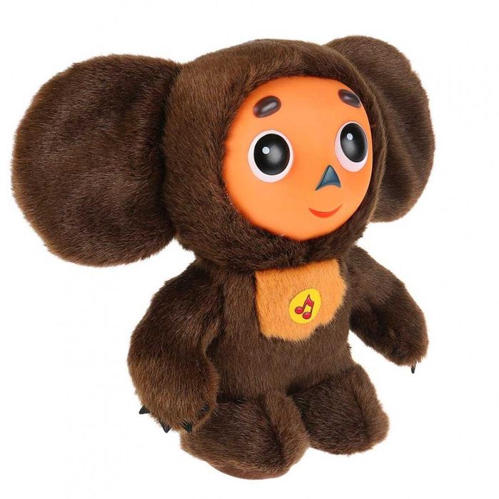 Мягкая игрушка Чебурашка, музыкальная игрушка Чебурашка