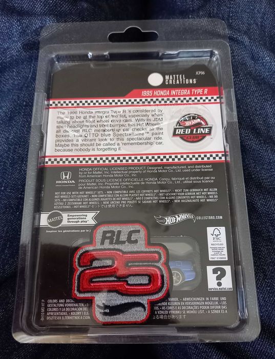 Hot Wheels RLC _ 1995 Honda Integra Type R _