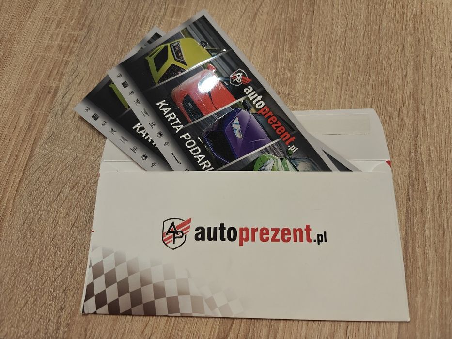 Bony podarunkowe autoprezent