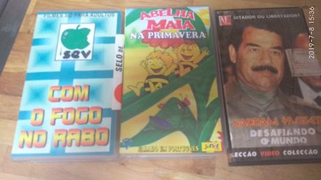 3 filmes VHS originais