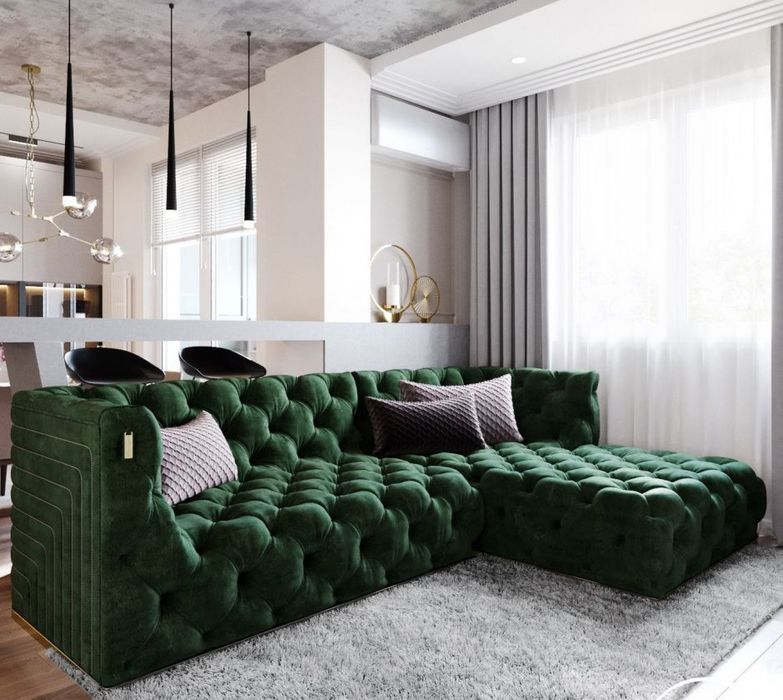 Перетяжка дивану крісла кухонних углів кроваті та ремонт м'яких меблів