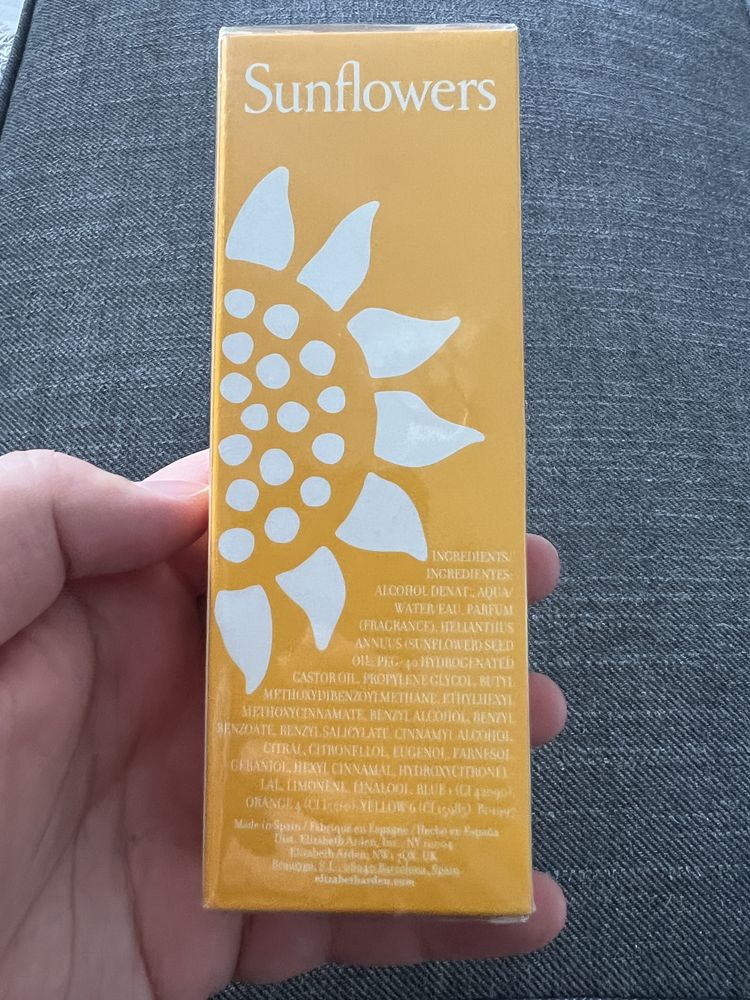 Nowe perfumy sunflowers elizabeth arden 50ml