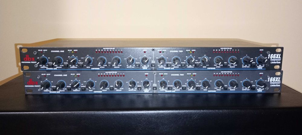 Kompresor/limiter DBX 166XL 2 sztuki